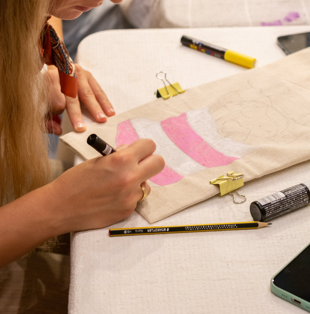 Reserva de plaza Taller Pintura Tote Bags