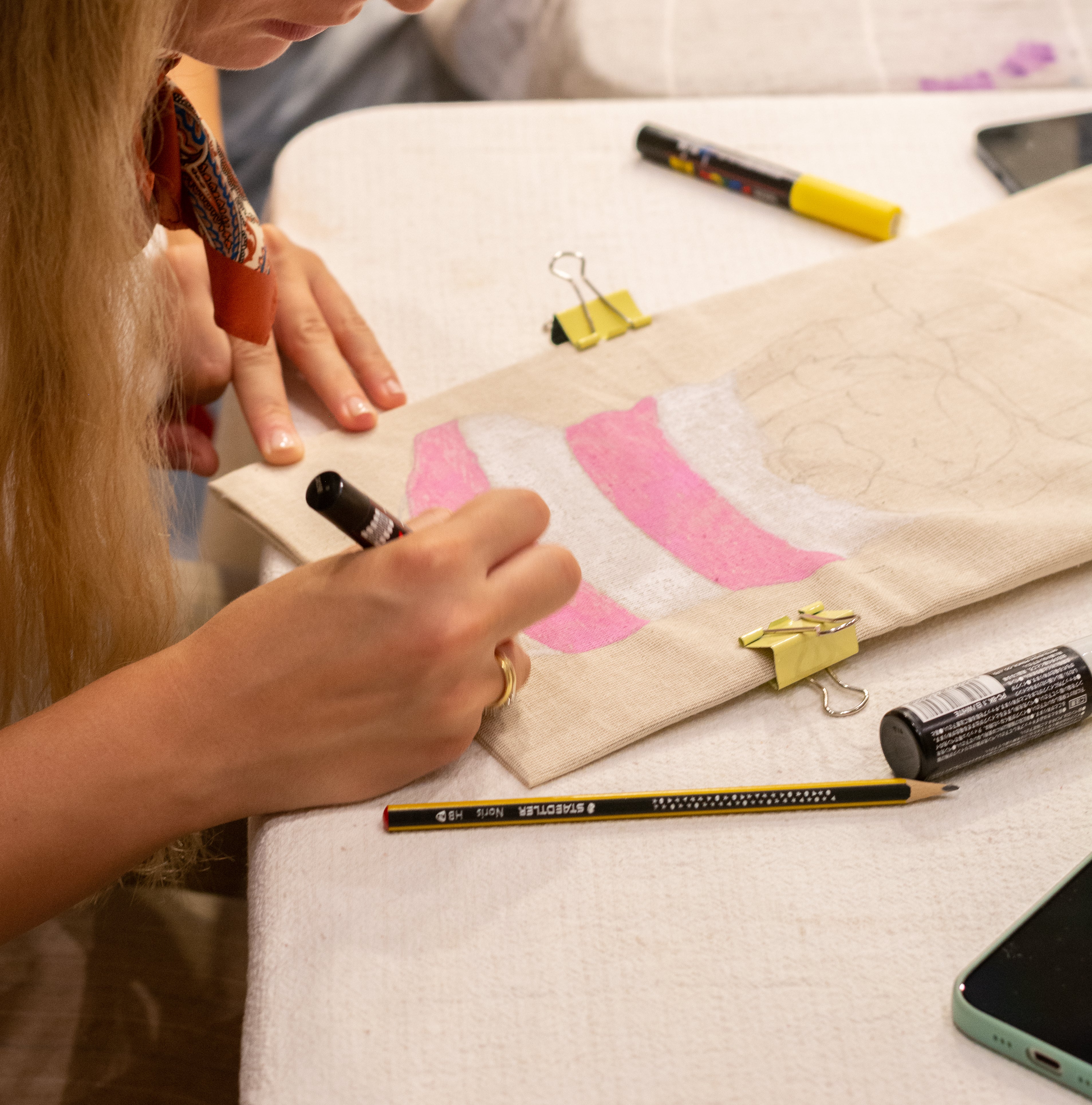 Reserva de plaza Taller Pintura Tote Bags