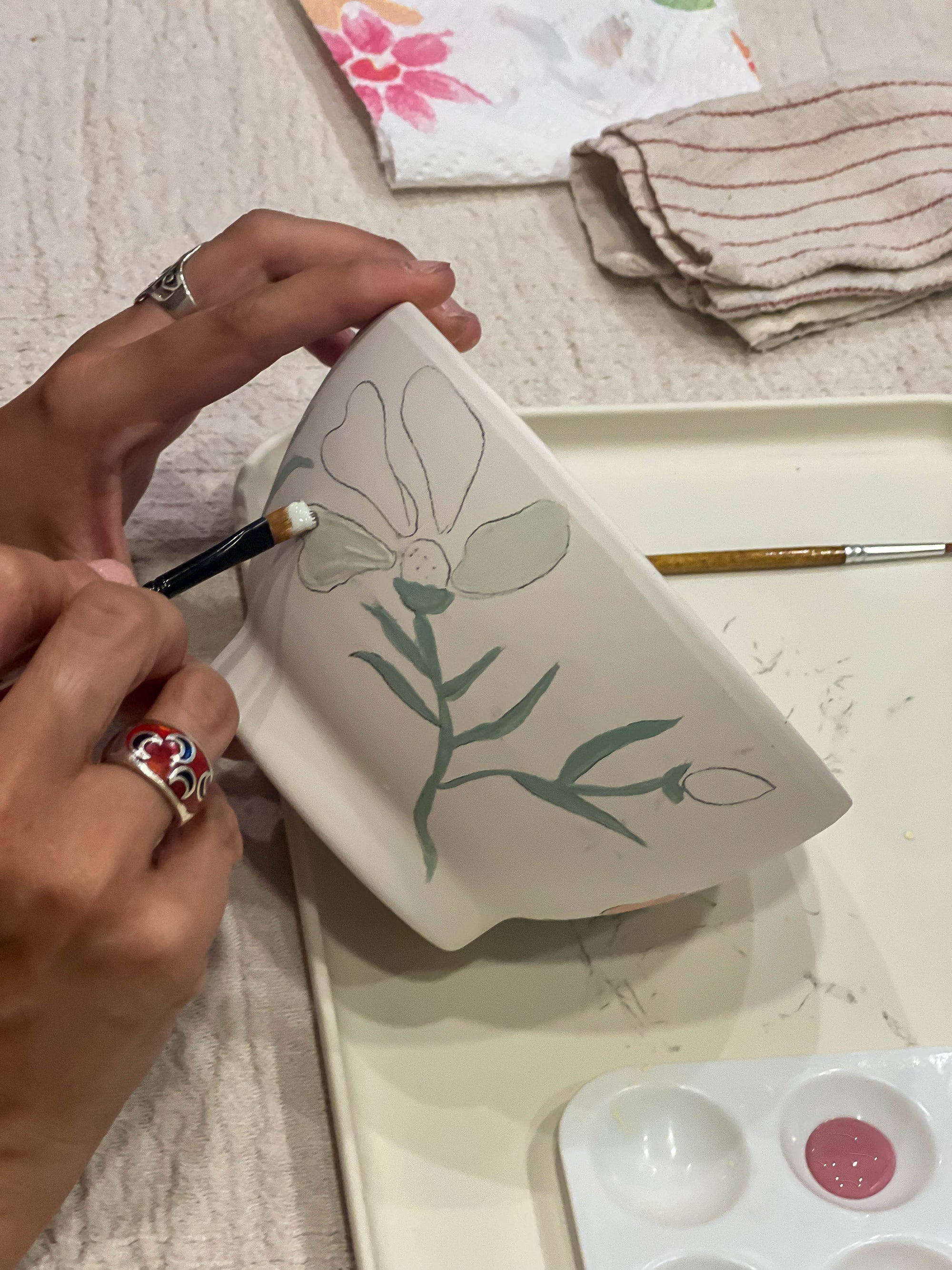 Reserva de plaza Taller Pintura Cerámica